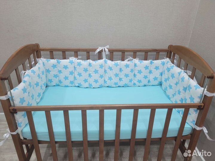 Бортики-заборчики в детскую кроватку
