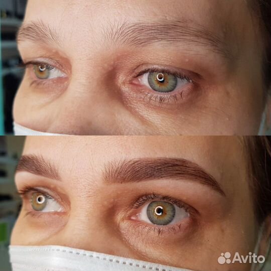 Оформление и окрашивание бровей