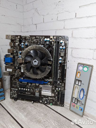 Комплект i3 + Материнская плата + 4 Gb