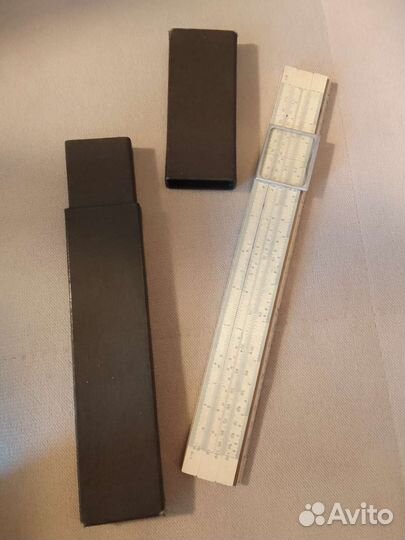 Линейка логарифмическая в футляре