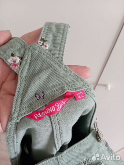 Джинсовый сарафан для девочки