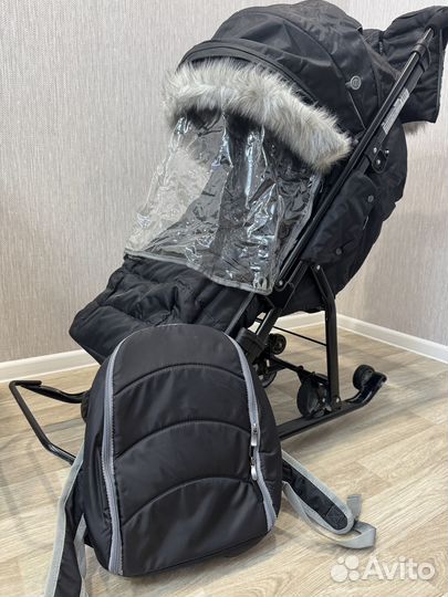 Санки коляска Ника детям 7-5SK