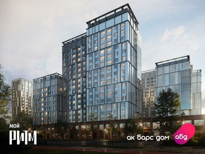 3-к. квартира, 76,4 м², 16/22 эт.