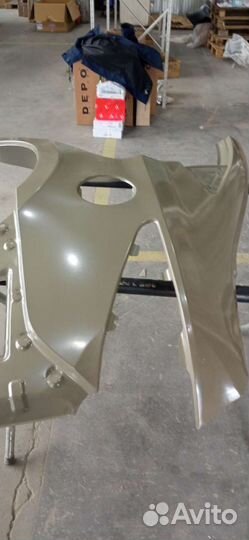 Крыло заднее левое hyundai solaris 2