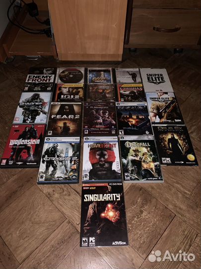 Диски с играми на пк