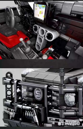 Конструктор Лего Техник Мерседес G500 (на радиоуп)