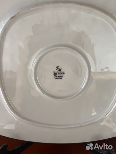 Тарелка FM Pate et Email Limoges 1942