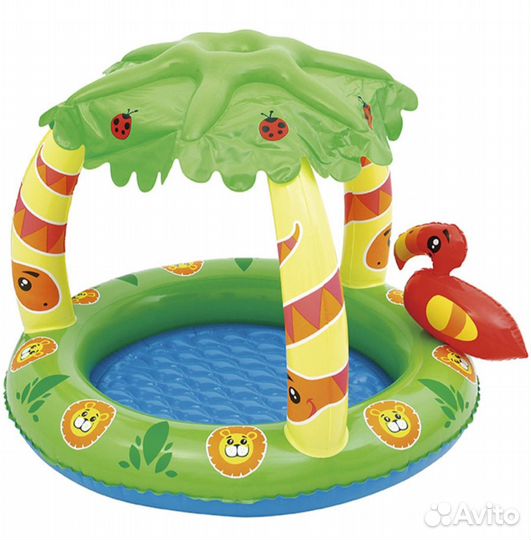 Бассейн детский надувной bestway, бассейн с крышей