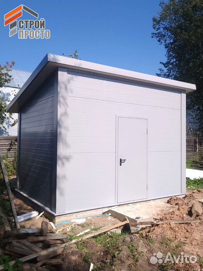 Здание под котельную/хозблок быстровозводимое