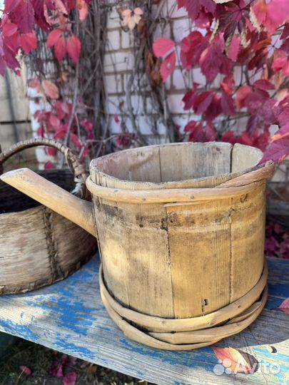 Подойник деревянный