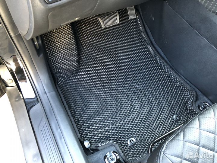 Коврики EVA (ева) Hyundai Creta 3d с бортами