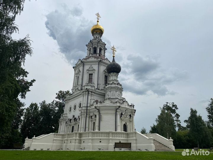 Билет на теплоход с экскурсией в Троице-лыково