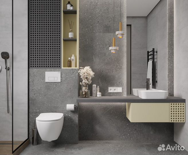 Nelson Керамогранит бежевый ER 59,7х119,7 лаппатированный