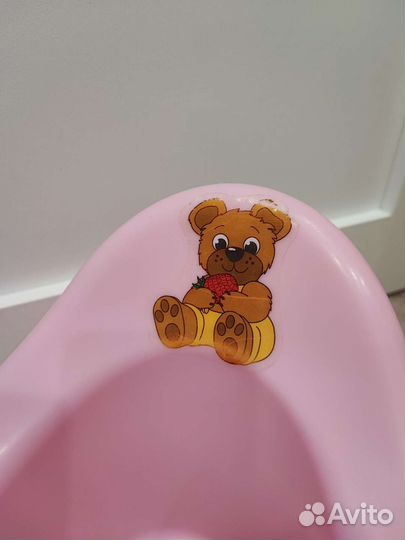 Горшок детский розовый