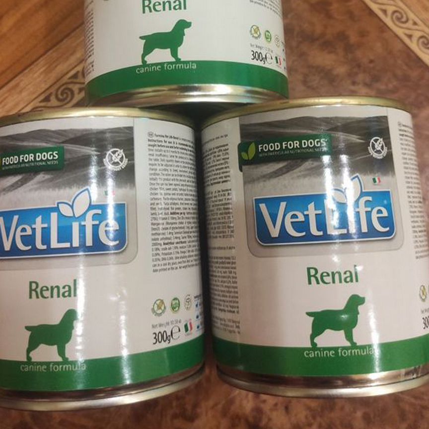 Лечебный корм для собак VetLife Renal