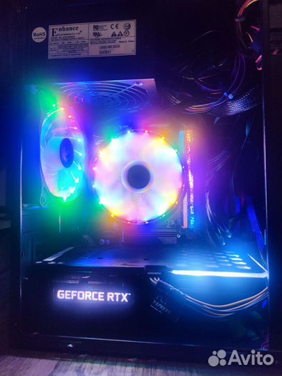 Игровой пк: Ryzen 5 5500/RTX 3060 Ti/32GB