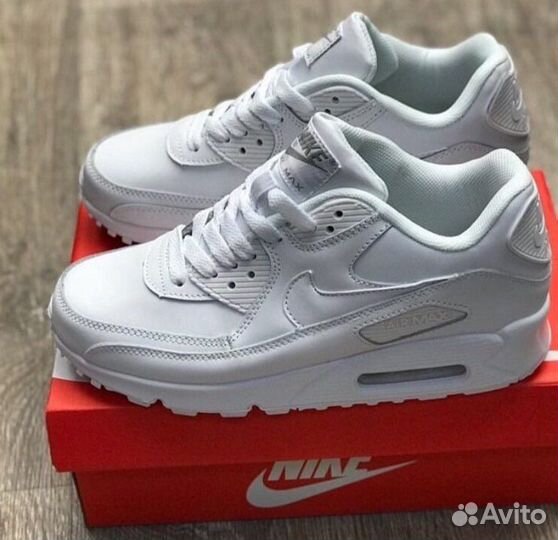 Новые Кроссовки Nike 90. Кожанные (35-46)