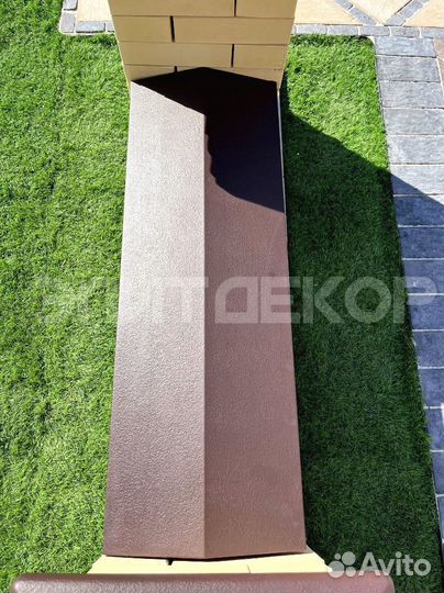 Бетонный парапет на забор