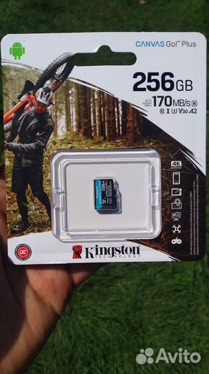 Карта памяти MicroSD Kingston 256 gb /Оригинал