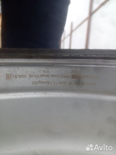 Литые диски r16 4х100 бу цент. От. 60мм