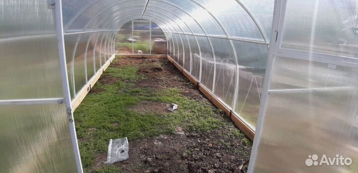 Теплица 8 м каркас