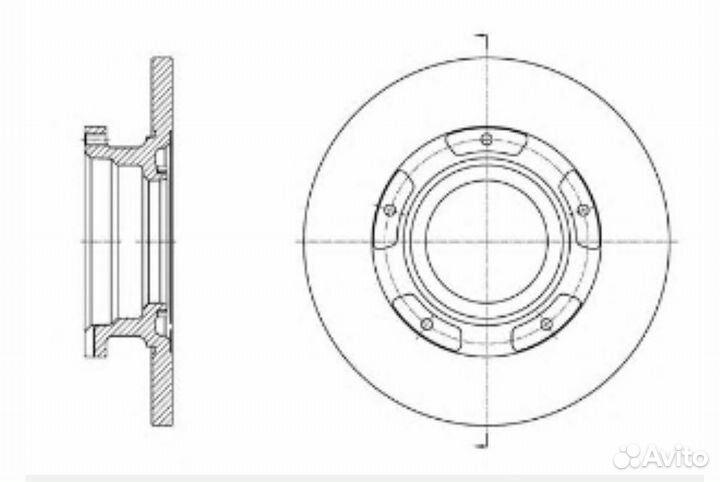 Тормозные диски Форд transit tourneo