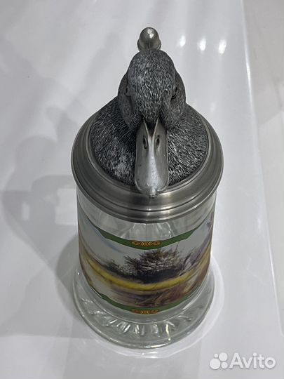 Стакан с головой утки