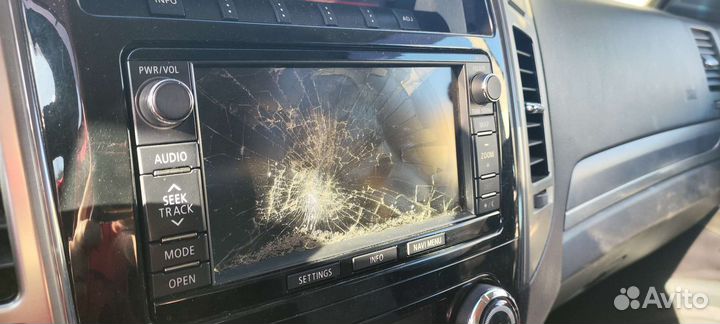 Магнитола mitsubishi w-13 с рамкой