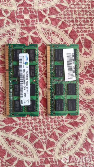 Оперативная память Samsung ddr3 для ноутбука