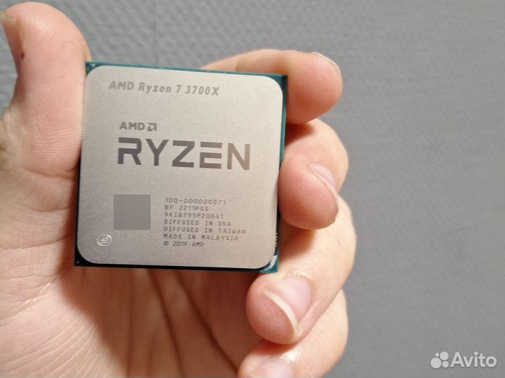 Amd ryzen 7 3700x