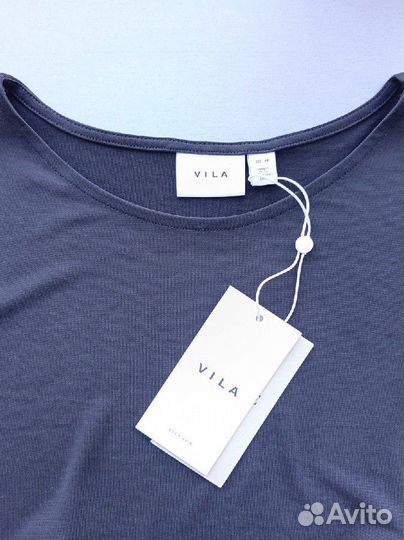 Платье трикотажное женское 44 46 vila