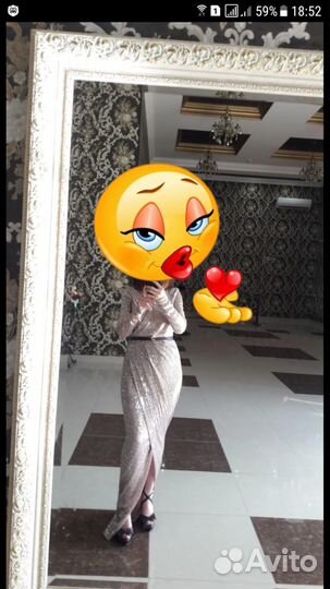 Вечернее платье в пол