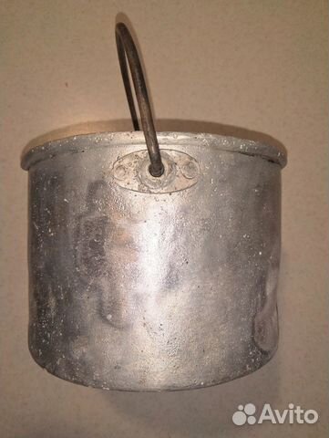 Котелок круглый, алюминий