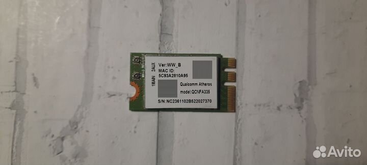 Адаптер Qualcomm Atheros qcnfa335 WiFi + Bluetooth
