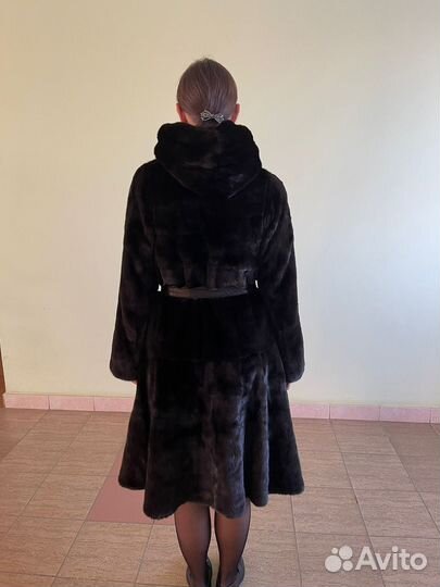 Шуба норковая блэклама blackglama