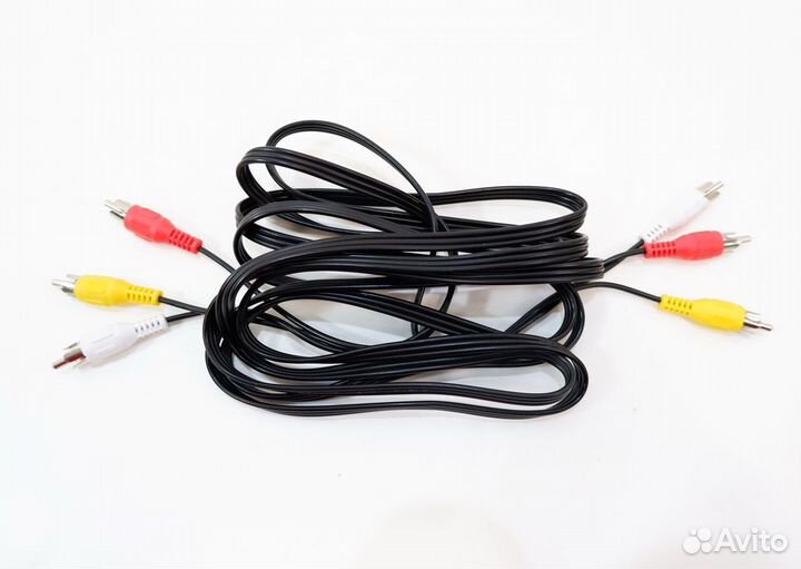 Аудио-видео кабель 3RCA-M на 3RCA-M длинна 3 метра