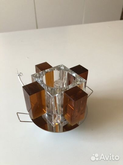 Светильник потолочный стекло