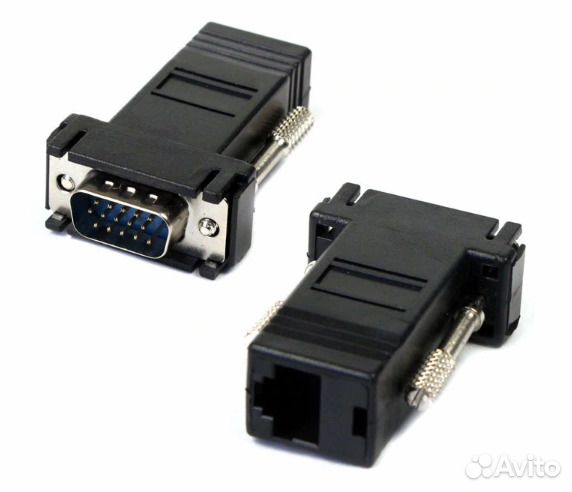 Переходник адаптер VGA на LAN