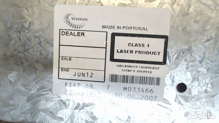 Магнитола Fiat Bravo, 2007