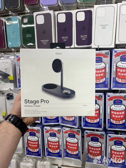 Зарядное устройство uBear Stage Pro 3в1 30 Вт