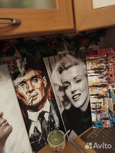 Картины по номерам раскрашенные