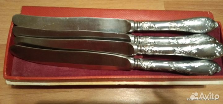 Столовые ножи зiш; Ножи мнц СССР мельхиор