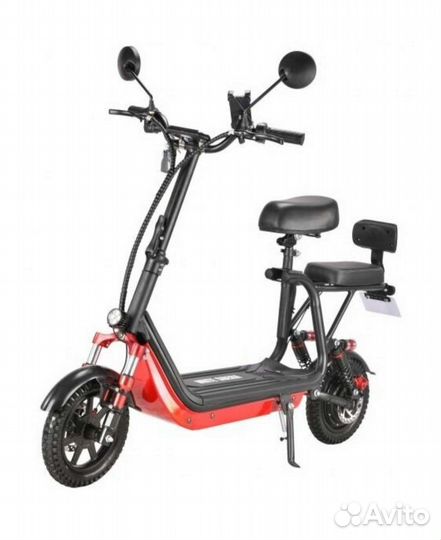 Электроскутер white siberia mini light 1200W(21)