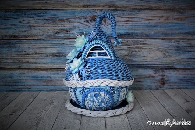 Корзина плетёная