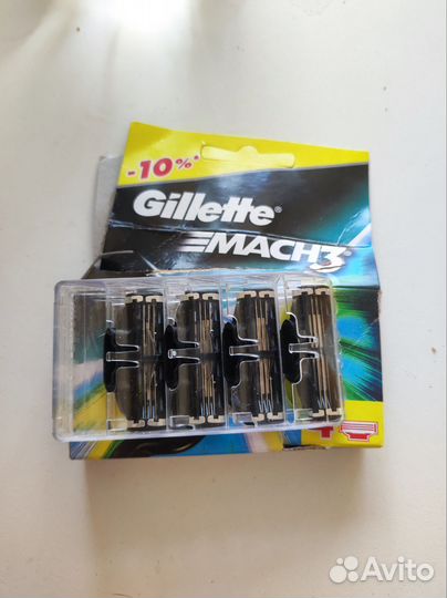 Кассеты для бритья gillette mach3