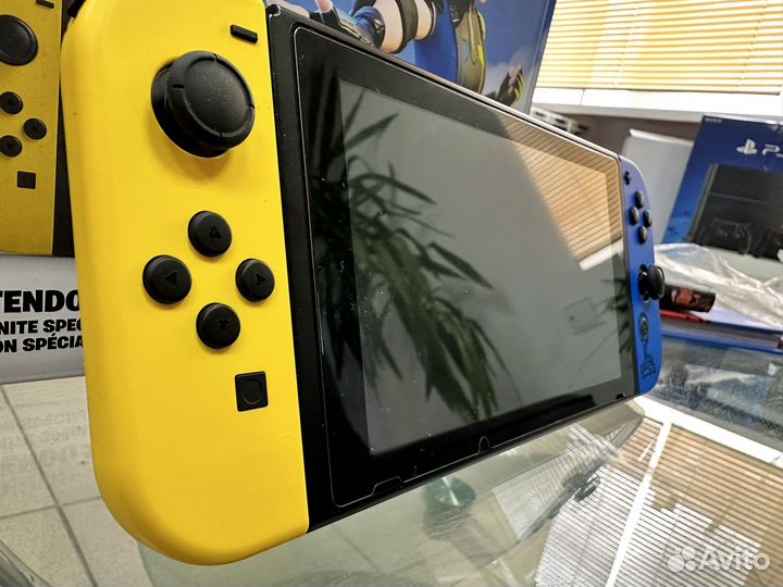Nintendo switch fortnite прошитый + карта 128 гб