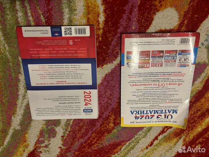 ОГЭ русский язык 2024 и матиматика