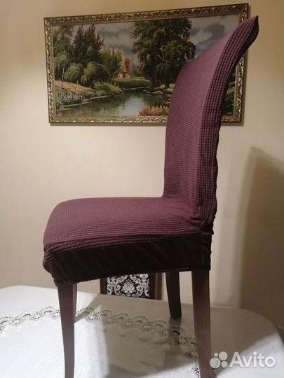 Чехлы на стулья со спинкой