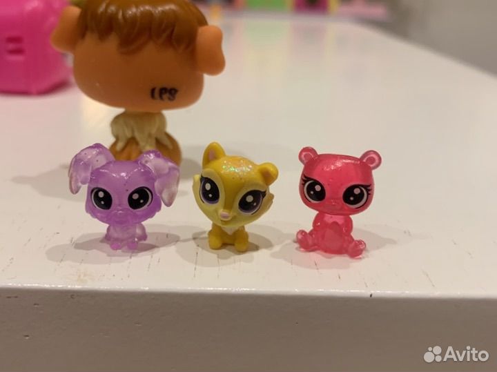 Littlest Pet Shop мини питомцы 3шт. -380