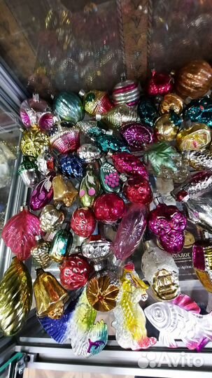 Елочные игрушки СССР